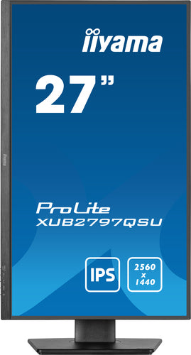 iiyama ProLite XUB2797QSU-B2 computer monitor 68.6 cm (27 iiyama ProLite XUB2797QSU-B2 computer monitor 68.6 cm (27